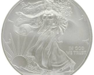3 - 2008 Eagle Silver Dollar