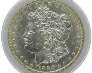 29 - 1886 Morgan Silver Dollar