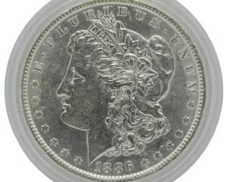 26 - 1886 Morgan Silver Dollar