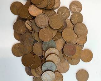 296 - 100 Wheat Pennies