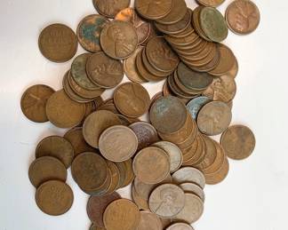 288 - 100 Wheat Pennies