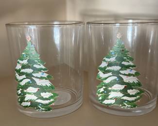 HOLDIAY DRINKING GLASSES 