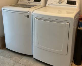 LG washer & dryer