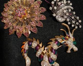 Variety of high end costumes jewelry also available 