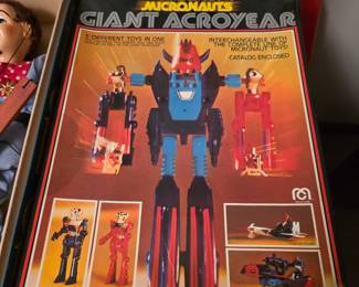 Mego Micronauts Giant Acroyear Vintage Interchangeable Robot 1977