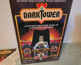 Vintage 1981 Dark tower Board Game.
Electronic town works, spins and lights all work. It's in mint condition!