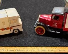 Winnebago. Avon. ERTL Die Cast. Campbells. https://modestlambestatesales.hibid.com/