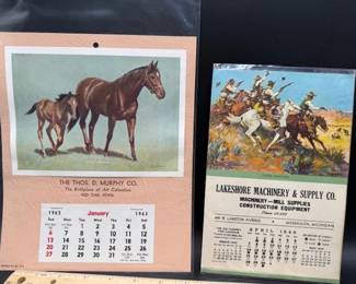 TDM art calendars. https://modestlambestatesales.hibid.com/