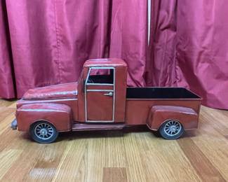 Vintage Metal Pickup Truck Planter