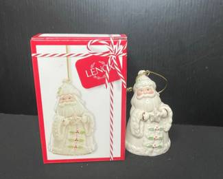 Lenox "Holiday Cheer" Santa Ornament