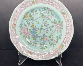 Adams Calyx Ware "Singapore Bird" Ironstone Plate