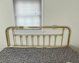 Vintage Brass Bed King Frame
