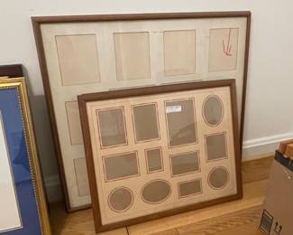 Multi-Opening Photo Frame Collage vtg