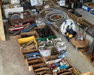 Assorted Plumbing and Hardware Supplies