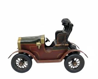 Vintage Ford Model T Torpedo Runabout Roadster Toy Automobile