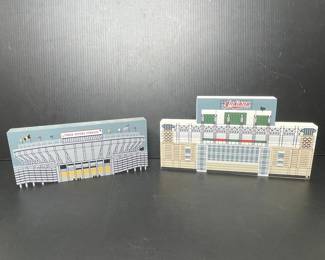 Three Rivers Stadium and Cleveland Municipal Stadium Models