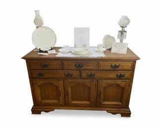 Solid Maple Sideboard Buffet