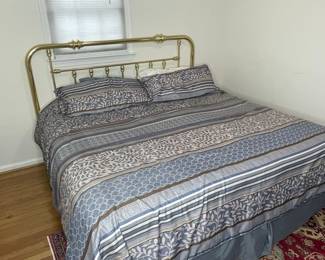Vintage Brass Bed King Frame