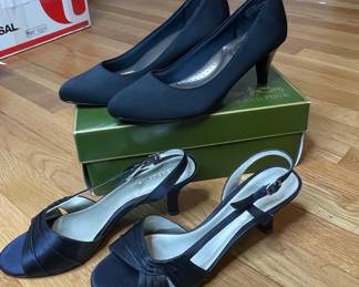 Navy Blue Women's Heels: Coach and Four Pump & Liz Claiborne Slingback