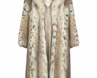 Nathan Levin Furs Lynx Coat