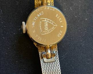 Omega 14K Gold Ladies Watch