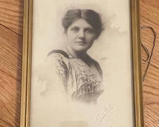 Victorian Era Studio Portrait Photograph of a Woman
