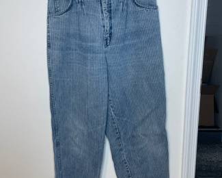 Jacques de Noir Striped Denim Jeans