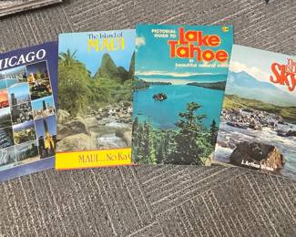 Vintage Travel Guidebooks
