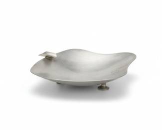  Sterling Silver 925 MCM Ashtray vtg