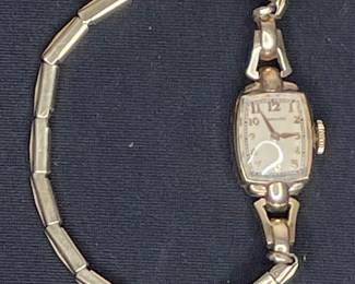 Vintage Hamilton 14K Solid Gold Women's Watch
