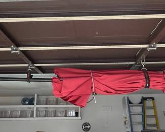 Red Patio Umbrella