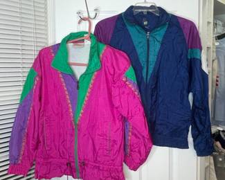 Vintage Colorblock Track Jackets Set: Active Attitudes & First Run