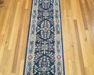 Hand-knotted Wool Oriental Runner Rug
