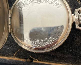 Hamilton Grade 912 Pocket Watch with Chain and Fob