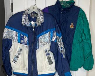 Vintage Track Jackets: River Edge Sport & Charter Club Color Block Jacket
