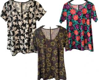 LuLaRoe Mix‑and‑Match Top Set — Size Small