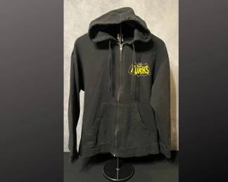 Young Turks Vintage Hooded Sweatshirt, Front Zip - Independent Trading