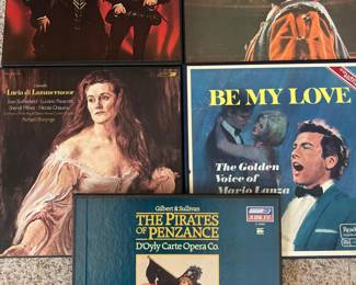 5 Vintage Vocal & Opera Album Sets – Musicals, Romance & Classic Opera	