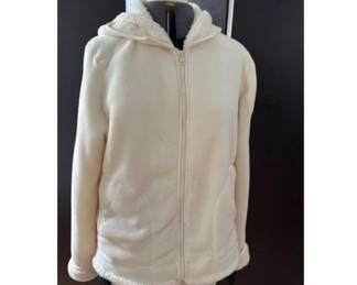 Faded Glory Sherpa Jacket Size L - Everyday Warmth, Easy Style