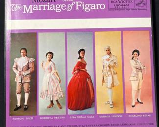 Metropolitan Opera: The Marriage of Figaro by Mozart —Vinyl Record Set