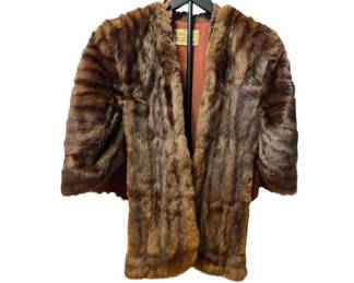 Tumin for Dan Sterling Long Beach Vintage Mink Stole