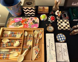 Mackenzie Childs Table setting