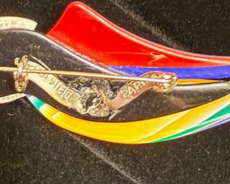 Vintage Lea Stein brooches 