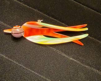 Vintage Lea Stein brooches