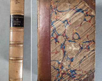 Histoire des Protestants De France by G. De Félice, hardcover half-calf, published 1851 in Paris