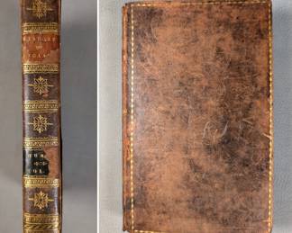 The History of England Vol. X by David Hume, hardcover, leather, published 1810 by J. Ballantyne and Co. Edinburgh