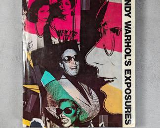 Andy Warhol's Exposures by Andy Warhol and Bob Colacello, softcover, published 1979 by Andry Warhol Books/Grosset & Dunlap, Inc.