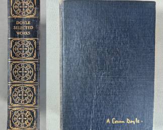 The Works of A. Conan Doyle, one volume edition, hardcover, published by P. F. Collier & Son Company New York, late 1920s