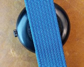 Band on the Stellaris Mondia wrist watch, 17 jewel Swiss movement, Moonstone, runs.