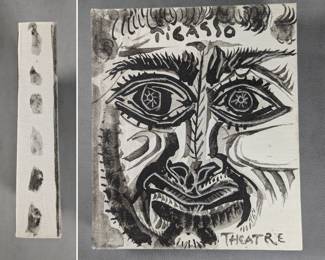 Picasso Theater by Douglas Cooper, published 1967 by Harry N. Abrams, Inc., New York